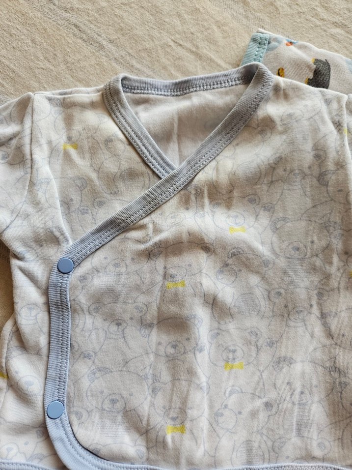 2li Bebek Erkek Pamuklu Uzun Kollu Baskılı bluz - Görsel 2