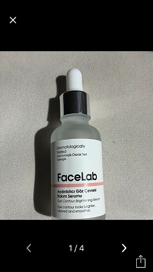 FaceLab göz bakım serumu