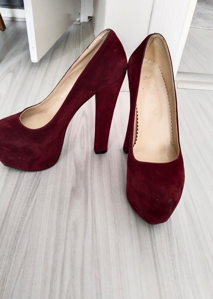 Platform topuklu ayakkabı  - Görsel 2