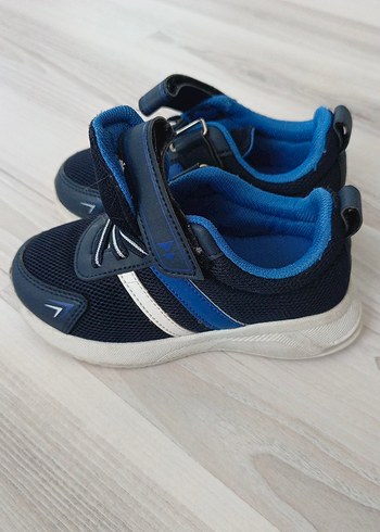 Kinetix Erkek Çocuk Mavi Spor Ayakkabı Velcro