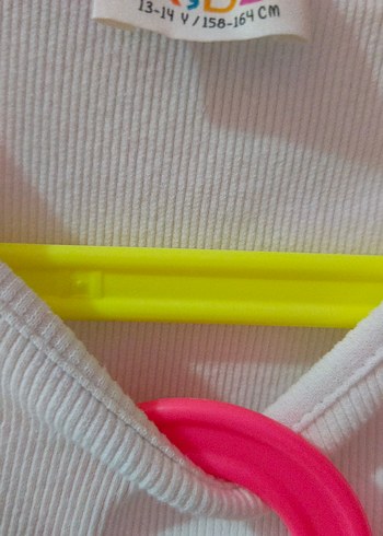 Beyaz Pamuklu Kız Çocuk Uzun Kollu Tişört - Görsel 4