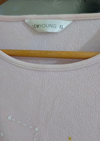 Pembe Baskılı Örme Kedi Kıyafeti - Görsel 3