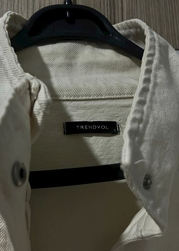 Trendyol & Milla Trendyol Ekru Denim Ceket