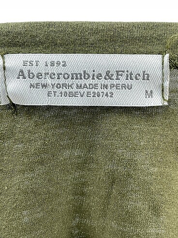 m Beden yeşil Renk Abercrombie & Fitch T-shirt %70 İndirimli.