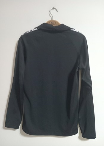 Defacto Gri Yarım Fermuarlı erkek Sweatshirt