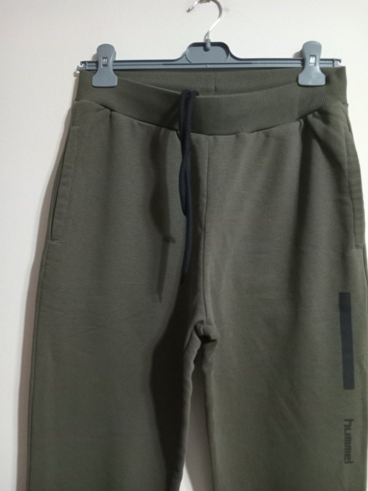 Erkek Koyu Haki Rahat Kesim Spor Eşofman - Görsel 2