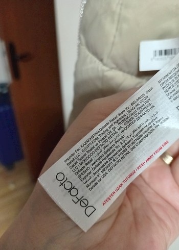 Bej Kadın Midi Kışlık Mont Kürklü - Görsel 6