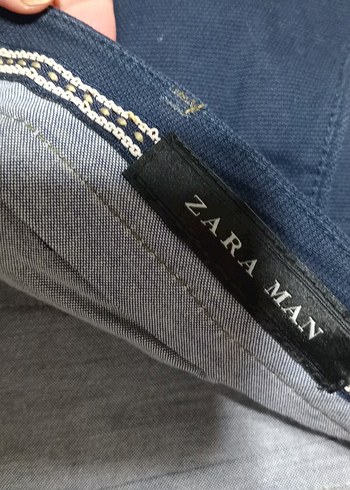 Erkek Lacivert Denim Pantolon - Görsel 4