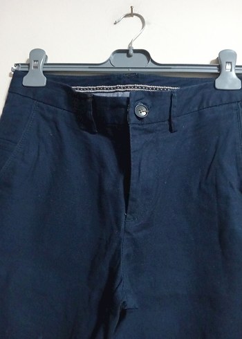 Erkek Lacivert Denim Pantolon - Görsel 3