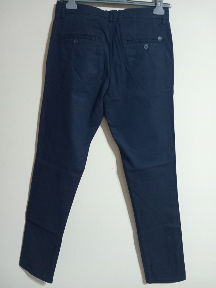 Erkek Lacivert Denim Pantolon - Görsel 2