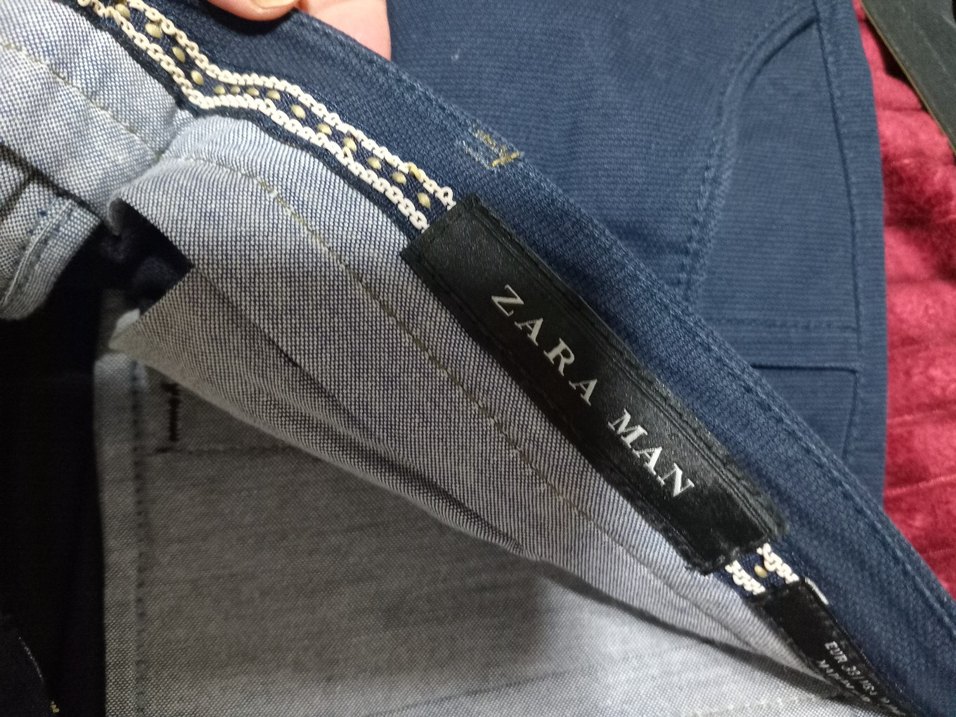 Erkek Lacivert Denim Pantolon - Görsel 4