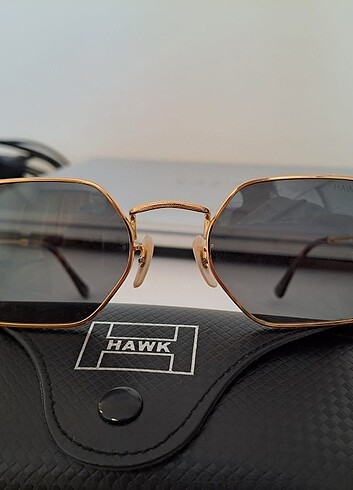  Beden siyah Renk Hawk güneş gözlüğü 