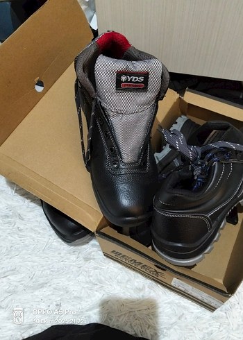 IEMEX Siyah Deri Erkek Bot - Görsel 5