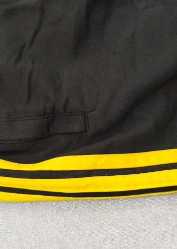 Sarı Adidas Fermuarlı Sweatshirt ve Eşofman - Görsel 5