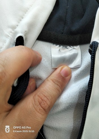 Beyaz Fermuarlı Erkek Eşofman Takımı - Görsel 4