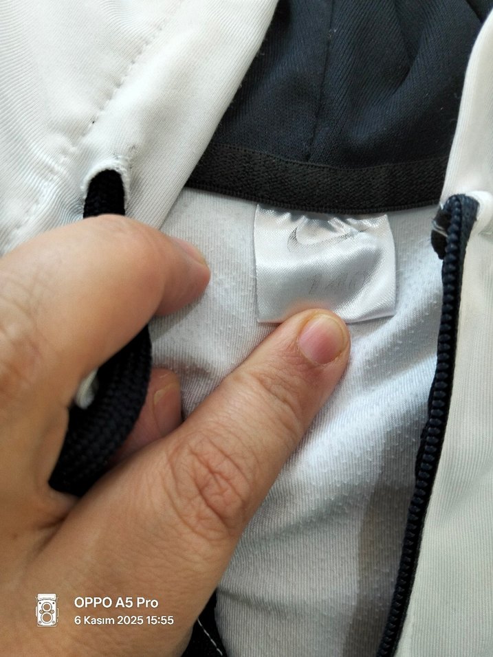 Beyaz Fermuarlı Erkek Eşofman Takımı - Görsel 4