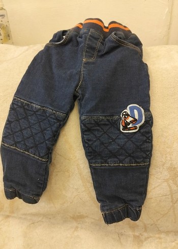 Erkek Çocuk Lacivert Kapitone  Ceket ve kalın kışlık pantolan - Görsel 2