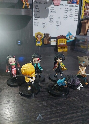 Anime figür altılı 