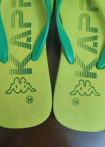 Yeşil Kadın Plaj Terliği, Tabanlı, Kaymaz - Görsel 4