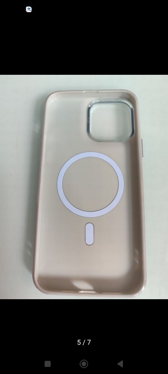 Bej Parlak Telefon Kılıfı - Görsel 2