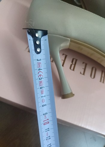 Bej Yılan Desenli Stiletto Topuklu Kadın Ayakkabı - Görsel 9