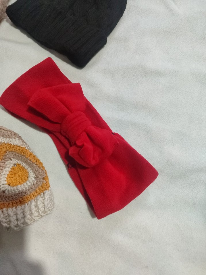 Renkli Nakışlı Örgü Çocuk Bere ve Eldiven Seti - Görsel 3