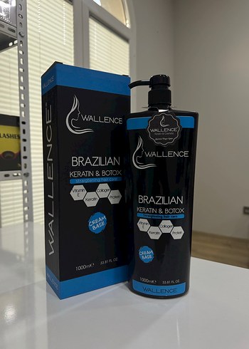 Wallence Brezilya Keratin & Botox  1000ml - Görsel 4