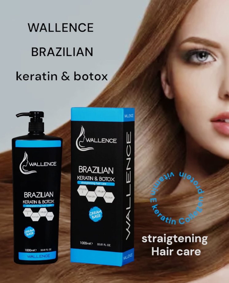 Wallence Brezilya Keratin & Botox  1000ml - Görsel 3