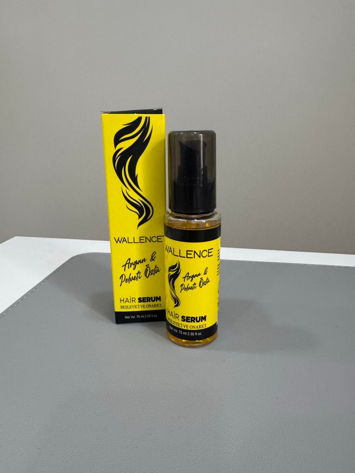 Wallence Argan & Pelveti Özlü Saç Serumu 75ml - Görsel 3