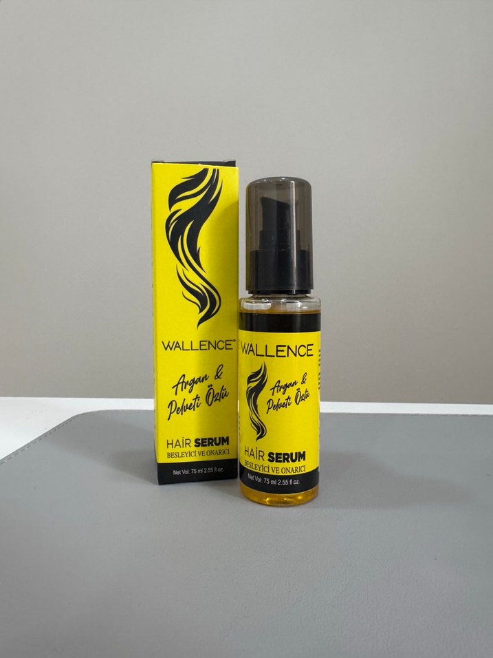 Wallence Argan & Pelveti Özlü Saç Serumu 75ml - Görsel 2
