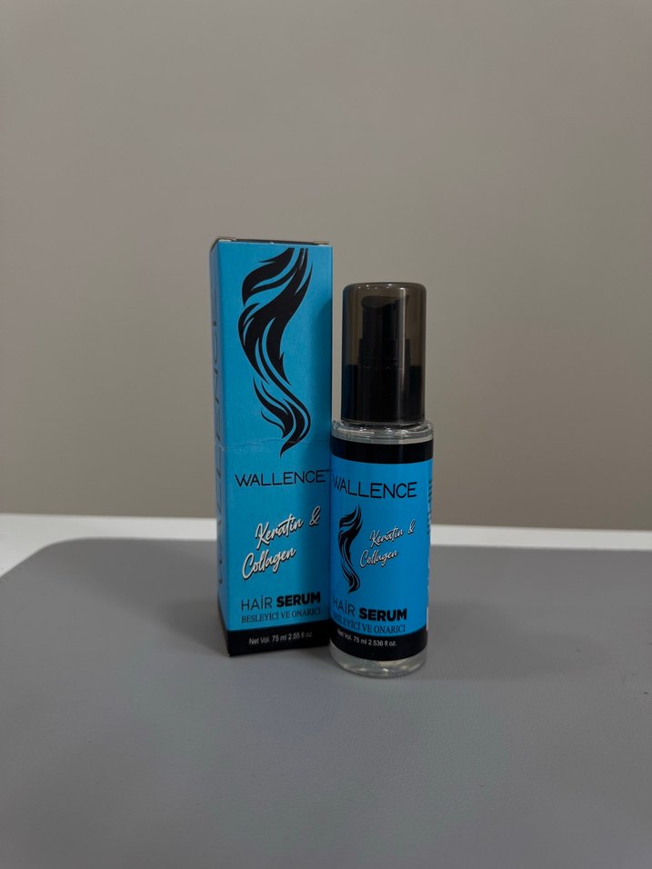 Wallence Keratin & Kolajen Saç Serumu 75ml - Görsel 3