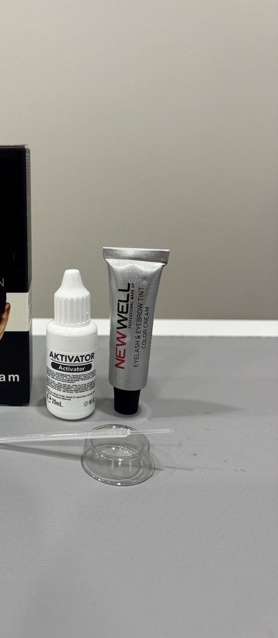 New Well Açık Kahverengi Kirpik ve Kaş Boyası - Görsel 3