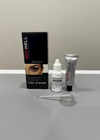 New Well Kahverengi Kirpik ve Kaş Boyası - Görsel 3