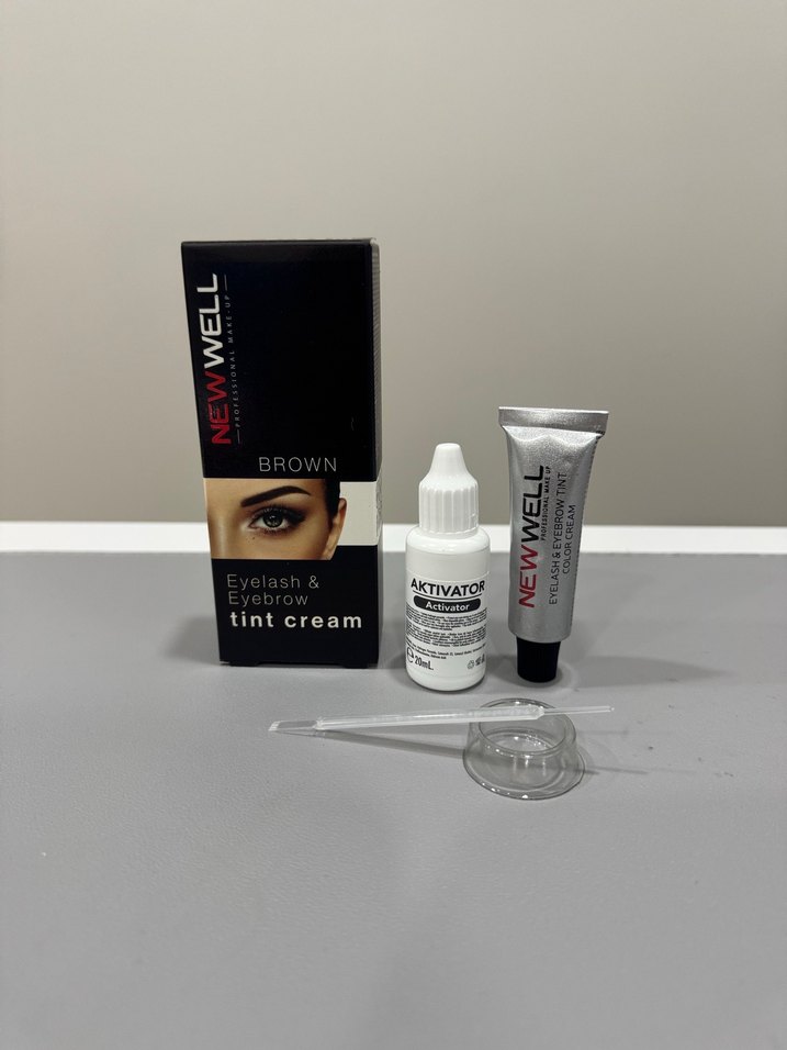New Well Kahverengi Kirpik ve Kaş Boyası - Görsel 3