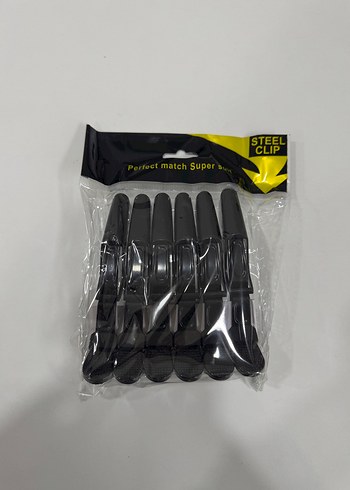 6lı Profesyonel Timsah Saç Pens Toka - Görsel 2