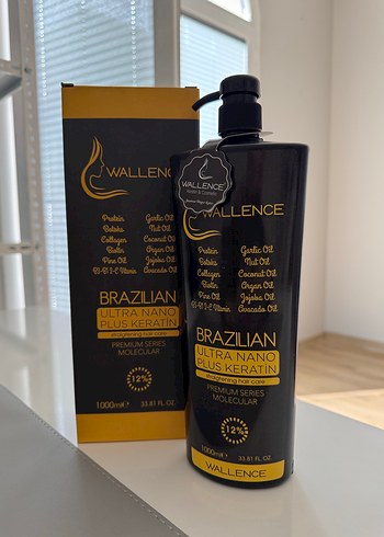 Brazilian Ultra Nano Plus Keratin - Ultra Düzlük 1000ml - Görsel 3