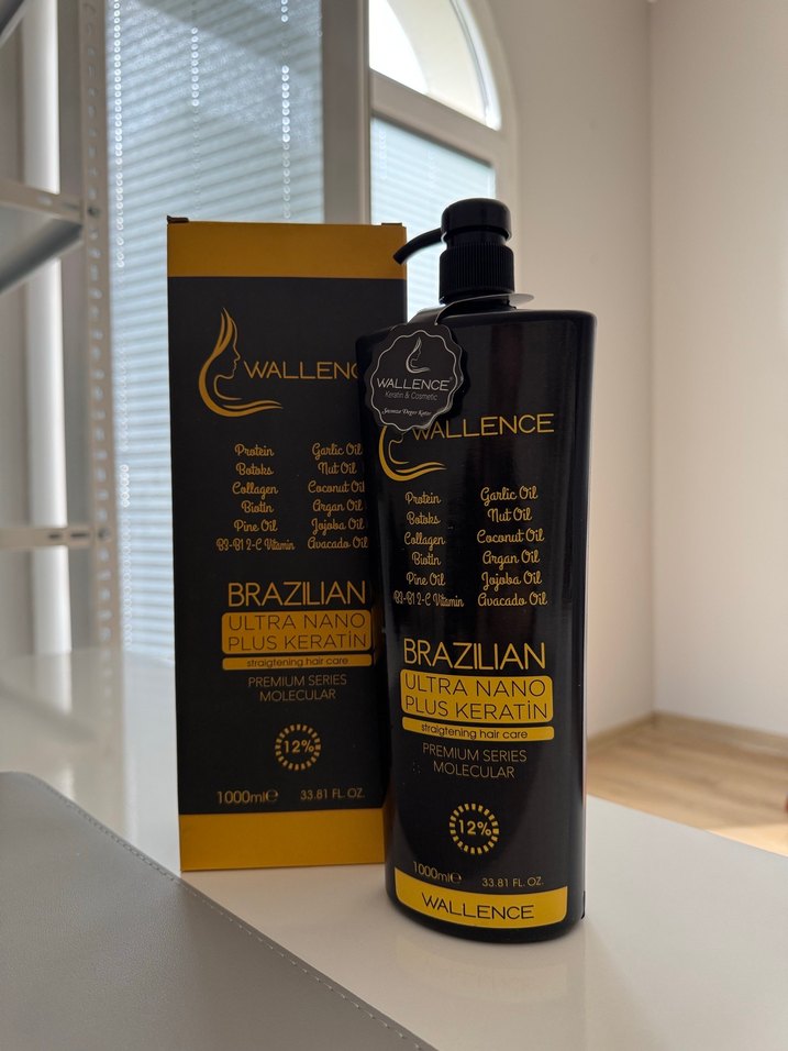 Brazilian Ultra Nano Plus Keratin - Ultra Düzlük  1000ml - Görsel 2