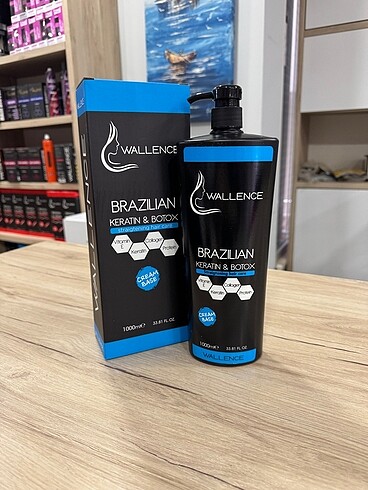 Brazilian Keratin Botox 1000ml 6 ay kalıcı düzlük