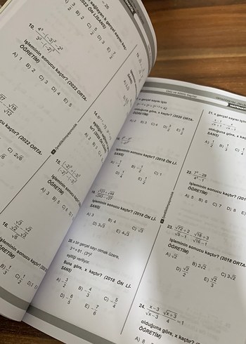 KPSS 2026 Matematik Çıkmış Sorular Kitabı - Görsel 2
