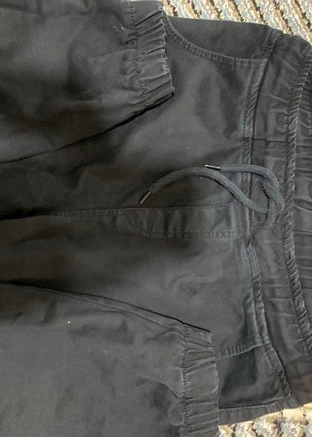 Siyah Kemerli Kadın Street Wear Pantolon - Görsel 3