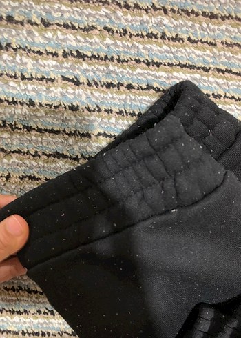 Siyah Rahat Kesim Kadın Eşofman Altı - Görsel 4