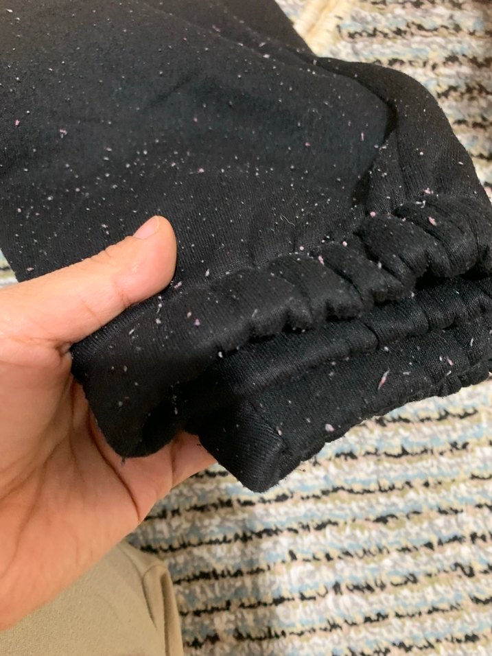 Siyah Rahat Kesim Kadın Eşofman Altı - Görsel 3