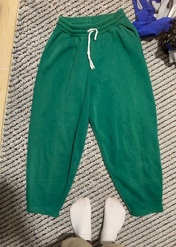 Yeşil Düğmeli Uzun Kollu Kadın Gömlek - Görsel 5