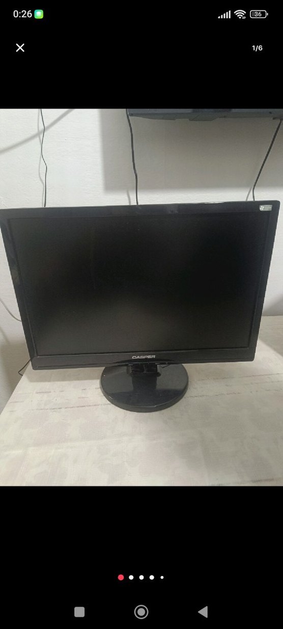 Casper Windows 7 siyah Masaüstü Bilgisayar ve Klavye - Görsel 5