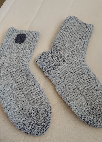 Gri Rahat kadınÇorap patik - Görsel 4