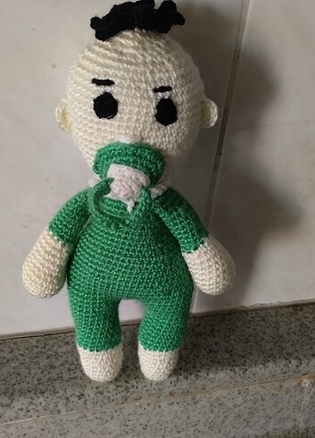 Emzikli bebek amigurumi