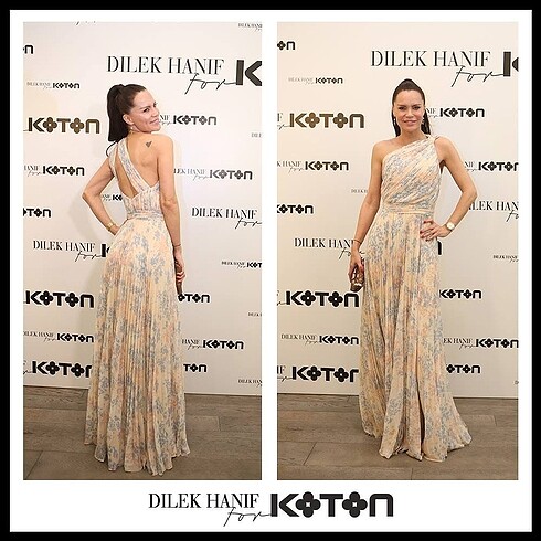Dilek Hanif Koton Uçuş Elbise