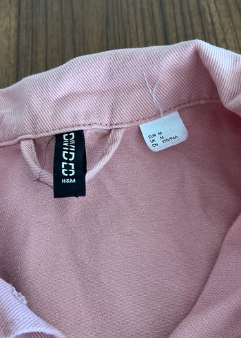 m Beden pembe Renk Düğmeli Pembe Kadın Ceket