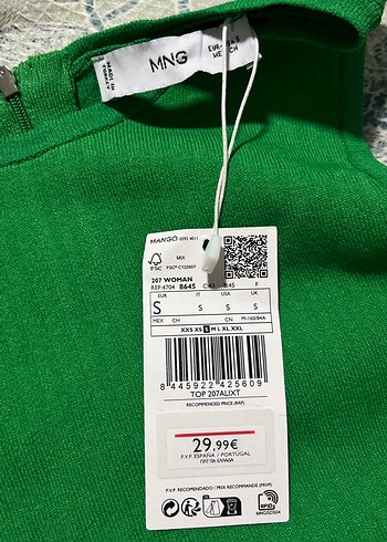 Kadın Yeşil Kolsuz Crop Top - Görsel 8