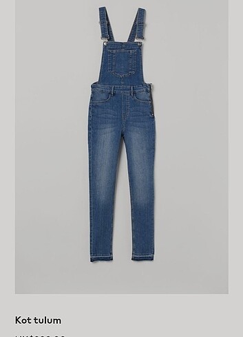 H&M jean salopet